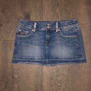 Miss Me Denim Skirt Size Small